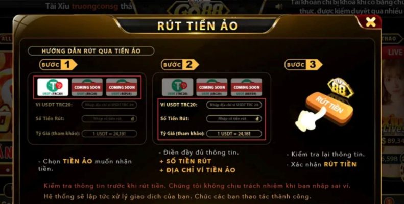 Lưu ý khi giao dịch tiền ảo tại TOP88