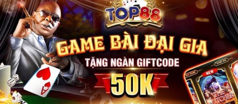 Tổng hợp các mã giftcode Top88 hấp dẫn nhất hiện nay